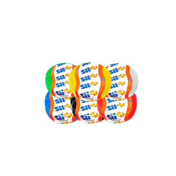Fio Cabo Flexível 2,5mm 100 Metros Sil Cores