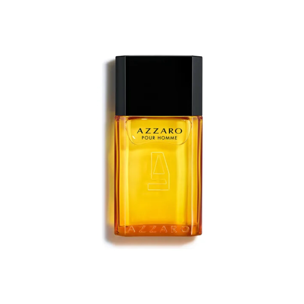 Perfume Masculino Eau de Toilette Clássico Fresco Amadeirado Fragrância com Notas de Bergamota, Patchouli, Couro e Almíscar Azzaro Pour Homme Frasco com 50ml