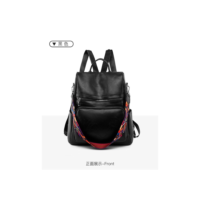 mochila feminina couro sintético anti foro grande capacidade alça ombro colorida