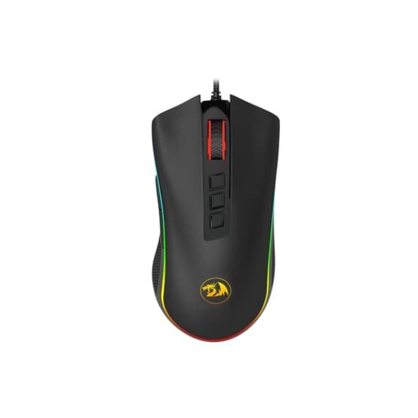 Mouse Gamer Redragon Cobra, Chroma RGB, 12400 DPI, 8 Botões, Preto - M711