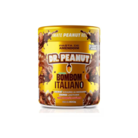 Pasta de Amendoim DR. Peanut Bombom Italiano 600G - Com Whey Protein