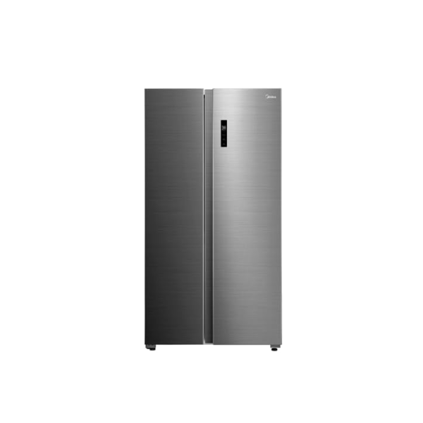 Geladeira Side by Side 511L Inverter Cor Inox Conectada Midea MD-RS710FGD461-127v