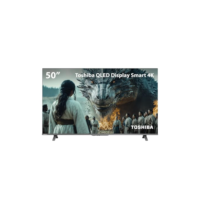 Smart TV QLED 50 4K Toshiba Google TV 3HDMI 2USB Wi-Fi