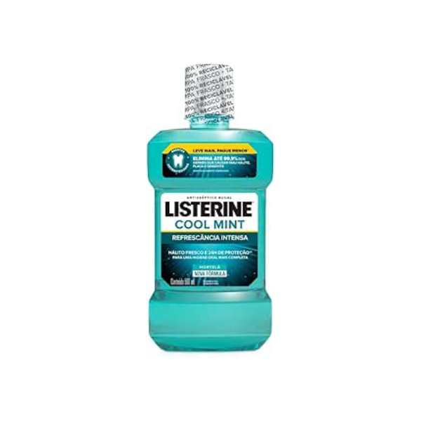 Listerine Cool Mint Enxaguante Bucal, 500ml