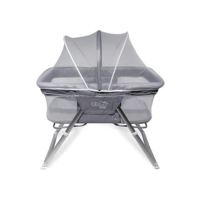 Berço Moisés Portátil Com Balanço Comfy 9kgs Cinza - MaxiBaby