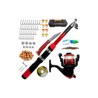 Kit Pesca Completo 1 Vara 1,70m + 1 Molinete + Itens