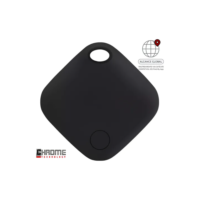 Localizador Smart Tag Rastreador Gps Cor Preto Compatível Com iPhone Apple Chrome Technology