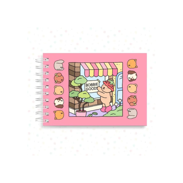 Livro De Colorir Capa Dura Bobbie Goods  A5