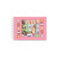 Livro De Colorir Capa Dura Bobbie Goods  A5