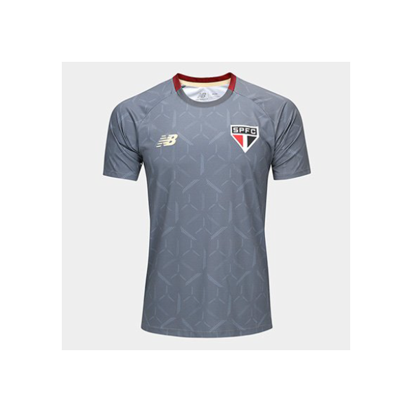 Camisa São Paulo 25/26 Treino New Balance Masculina - Cinza