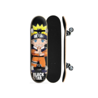 Skate iniciante completo para adultos e crianças aguenta 80kg