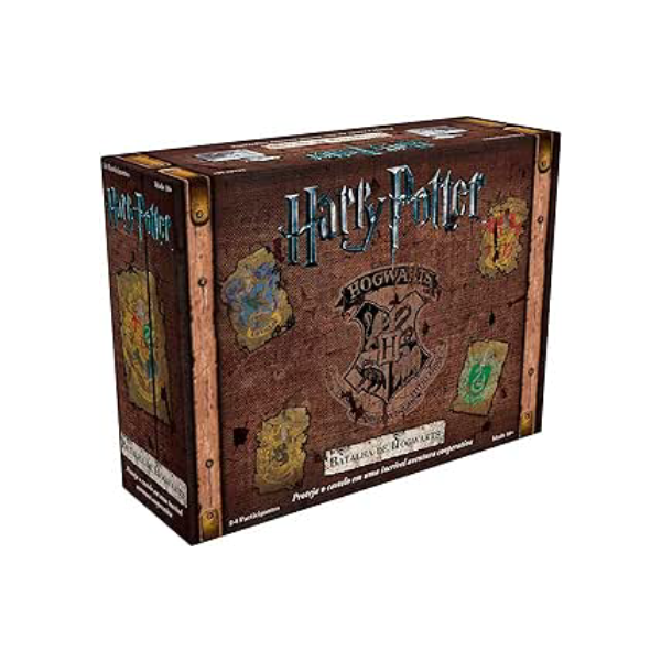 Galápagos, Harry Potter: Batalha de Hogwarts,Cooperativo,14+,2 a 4 jogadores,20 min.