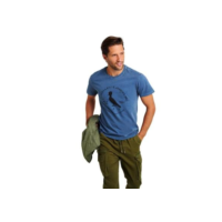 Camiseta Sb Algodão Carimbo Gaze Reserva - Marinho+Azul