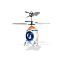 Foguete Infantil Brinquedo Voador  Com, Sensor Led Colorido