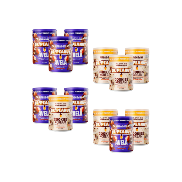 Kit 3 Mini Pasta De Amendoim 250g - Dr. Peanut