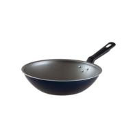 Panela Wok Antiaderente Tramontina de Alumínio - Ravena Azul 24cm