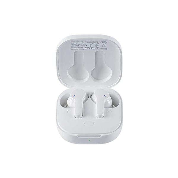 Fone de ouvido sem fio QCY T13 TWS Bluetooth 5.1 com 4 microfones Touch Control IPX5 à prova d'água 40 horas de tempo de reprodução (Branco)