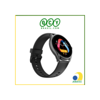 Smartwatch QCY GT S8 Bluetooth, Para Corrida e Treinos, Certificado IPX8, Tela Amoled , Sp02