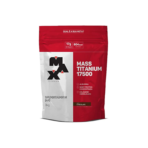 Mass Titanium 17500 (3 Kg), Max Titanium, Chocolate