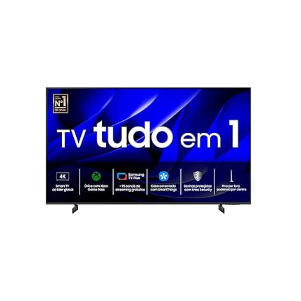 Samsung Smart TV 43" Crystal UHD 4K 43DU8000 - Painel Dynamic Crystal Color, Gaming Hub