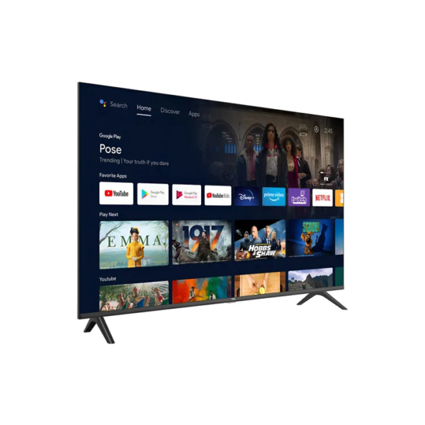 Smart Tv 40 Polegadas Tcl Fhd Google Controle Voz Bluetooth 40