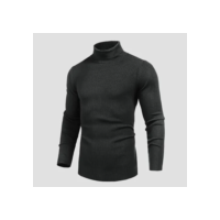 Blusa Cacharrel Masculina Ribana Canelada Manga Longa