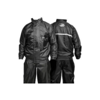 Conjunto Capa Chuva Moto Emborrachada Impermíavel Com Gola