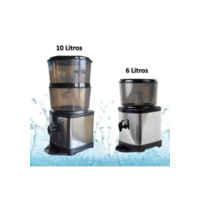 Bebedouro Filtro Para Água Inox Com Base De Barro