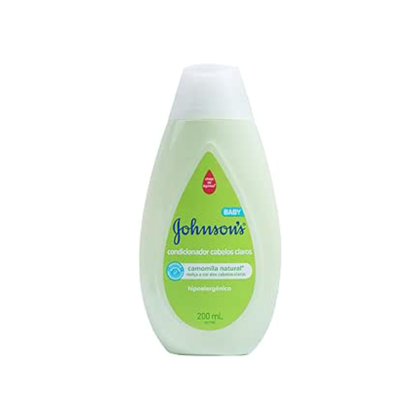 Condicionador Para Bebê Johnson's Baby Para Cabelos Claros, 200ml