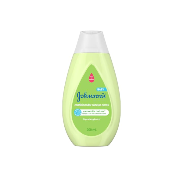 Condicionador Para Bebê Johnson's Baby Para Cabelos Claros, 200ml