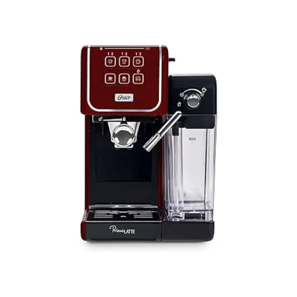 Oster Cafeteira Espresso PrimaLatte Touch Red, 220V, BVSTEM6801R