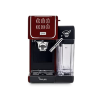 Oster Cafeteira Espresso PrimaLatte Touch Red, 220V, BVSTEM6801R