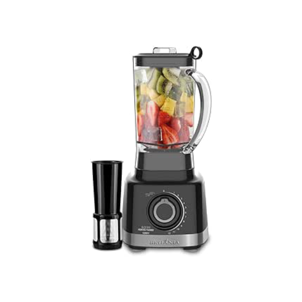Liquidificador Turbo, Blq1300p, 1200W, 3L, Chumbo, 110v, Britânia