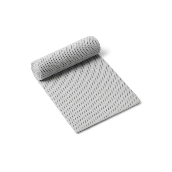 Toalha Microfibra Grande 150x80cm Ultrafina – Alta Absorção, Secagem Rápida e Super Absorvente | Compacta, Ultra Leve, Ideal para Academia, Acampamento, Natação, Piscina e Praia. (Cinza Claro)