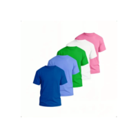 Kit 5 Camisetas Básicas Masculina Dry Fit Lisa Tradicional