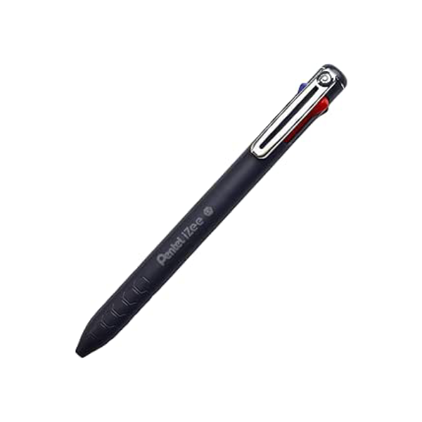 Pentel Caneta Izee 4 Cores 1.0 Corpo Azul Tinta Azul Vermelho Verde e Preto SM/BXC470DC