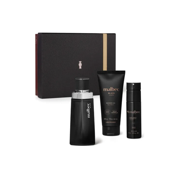 O Boticário Malbec Black Kit Presente