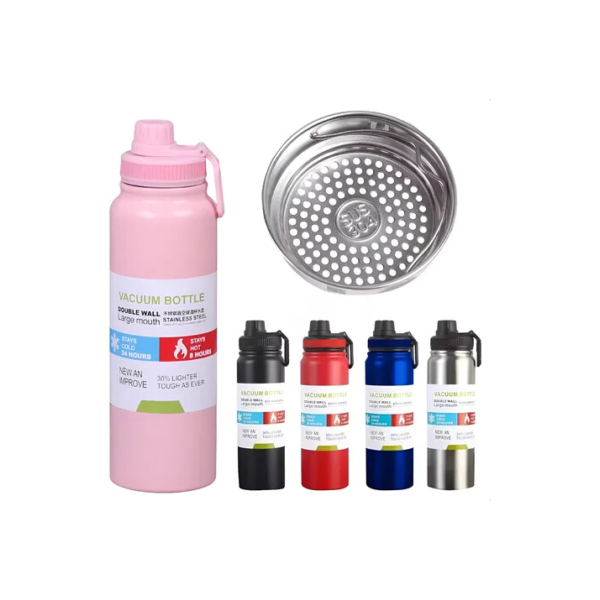 Garrafa Térmica 800ml Espacial Quente Frio Com Isolamento