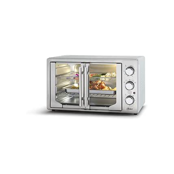 Forno e Fritadeira Sem Óleo Oster 42L French Door 2 em 1-220V