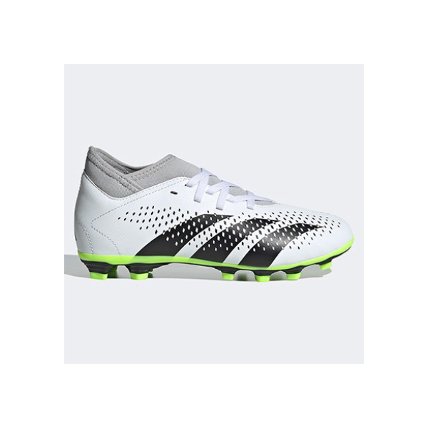 Chuteira Campo Infantil Adidas Predator Accuracy P4 Sock Unissex - Branco