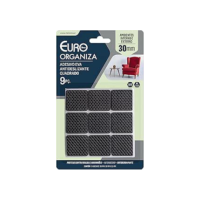 Euro Home - Adesivo EVA Anti Deslizante Quadrado 30 mm, 9 Peças - ENC0884