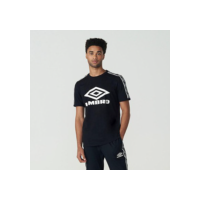 Camiseta Manga Curta Umbro Traditional Diamond Large Masculina - Preto