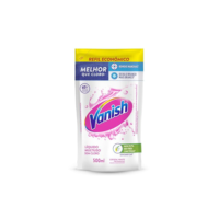 Tira Manchas Vanish Líquido Crystal White para roupas brancas Refil Econômico 500ml