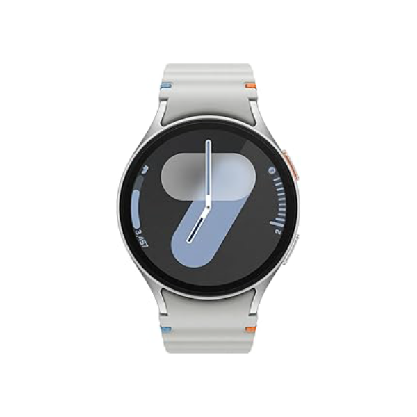 Samsung Galaxy Watch7 Smartwatch 44mm Bluetooth, Galaxy AI, Tela em Cristal de Safira, GPS de Dupla Frequência, Monitoramento avançado de saúde, sono e de coração, Processador de 3nm - Prata