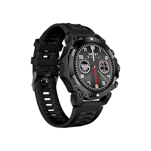 Basike Smartwatch, Relógio Inteligente Esportivo W88 Pro Max Ultra, 1.43" AMOLED/GPS, Modos Esportivos e Recebimento de Notificações, 3ATM Water Resistance (Preto)