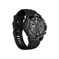 Basike Smartwatch, Relógio Inteligente Esportivo W88 Pro Max Ultra, 1.43" AMOLED/GPS, Modos Esportivos e Recebimento de Notificações, 3ATM Water Resistance (Preto)