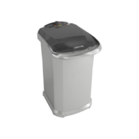Colormaq Maquina de Lavar Roupa Semi Automatica Tanquinho 6kg LCT6 Prata 127V