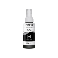 Garrafa de Tinta Original Epson EcoTank T664 Preto - T664120