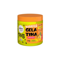Salon Line, Gelatina Capilar Hidratante, Maracujá, #todecacho Kids, Vegana - Para Cabelos Ondulados, Cacheados e Crespos, Salon Line, 550g