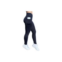Calça Legging Suplex Poliamida C/ Bolso Lateral Corrida
